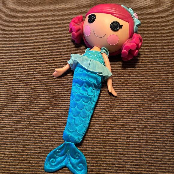 Lalaloopsy 12” Doll Full Size Sew Magical Mermaid Coral Sea Shells Pink Hair - Picture 1 of 4